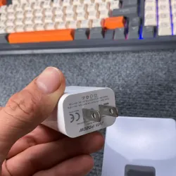 BỘ CỦ SẠC NHANH PD20W CHO IPHONE CHUẨN TYPE-C MỚI MỞ HỘP 673848