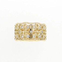 Nhẫn kim cương K18YG 672851