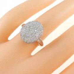 Nhẫn kim cương Pavé K18WG 1.20CT 671998