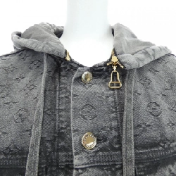 Áo khoác denim hiệu LOUIS VUITTON với hiệu ứng vintage - Hàng hiệu Authentic 816316