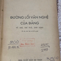 ĐƯỜNG LỐI VĂN NGHỆ CỦA ĐẢNG, VŨ KHÍ TRÍ TUỆ ÁNH SÁNG- HÀ XUÂN TRƯỜNG 539918