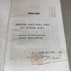 Nguyên thuỷ Phật giáo tư tưởng luận 993486