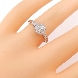 Nhẫn kim cương K18WG 0.34CT 671310