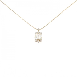 K18YG Dây chuyền kim cương 0.18CT - Hàng hiệu Chính hãng
