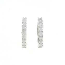 PT Bông tai kim cương hình vòng 1.004CT - Hàng hiệu Chính hãng 873291