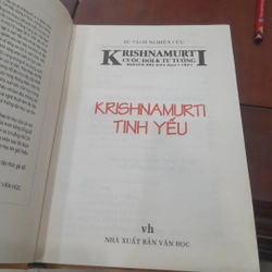 KRISHNAMURTI tinh yếu 478289
