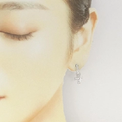 Bông tai kim cương 18KWG - Hàng hiệu Authentic 870988