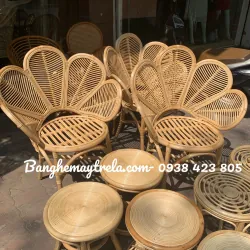 Ghế mây cánh hoa- Ghế đơn mây 595951
