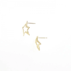 Bông tai K18YG Star Jewelry 666140