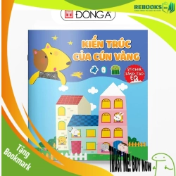 (TẶNG BOOKMARK) Sticker sáng tạo IQ - Kiến trúc của cún vàng Sách thiếu nhi