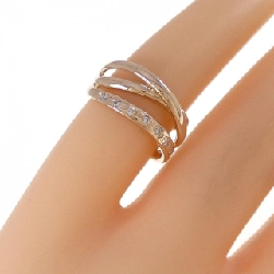 Nhẫn hồng ngọc K18PG với kim cương 0.05CT - Hàng hiệu chính hãng 853057