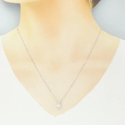 K18WG Dây chuyền kim cương 0.11CT - Hàng hiệu Chính hãng 857298