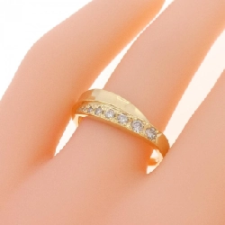 Nhẫn kim cương K18YG 0.20CT 672326