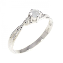 Nhẫn đá mặt trăng K18WG