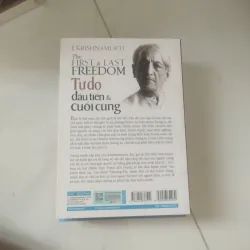 Tự Do Đầu Tiên & Cuối Cùng- J.Krishnamurti 975313