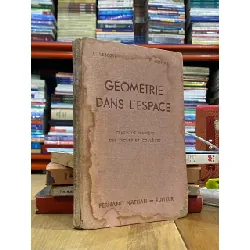 Géométrie Dans L’espace - C. L’ébosse 560733