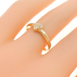 Nhẫn kim cương hình trái tim K18YG 0.06CT 668732
