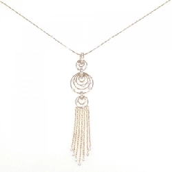 K18PG Dây chuyền kim cương 0.69CT - Hàng hiệu Chính hãng