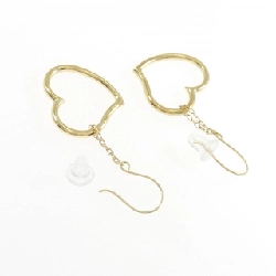 K18YG Bông tai hình trái tim - Hàng hiệu Chính hãng 870501