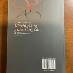 [THƠ] Khoảng lặng giữa trang văn - Nguyễn Trọng Tân 1035179