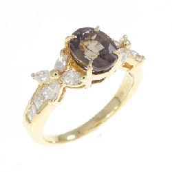 Nhẫn Garnet K18YG 1.54CT - Hàng hiệu Chính hãng