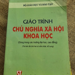 Giáo trình chủ nghĩa xã hội khoa học