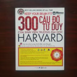 [Sách Tư Duy] 300 Trò Câu Đố Tư Duy Của Sinh Viên Trường Đại Học Harvard (Mensa IQ)