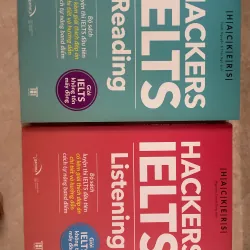 Sách Tiếng Anh IELTS Hackers Reading Listening Speaking và Writing tập trung kỹ năng thi 1023531
