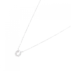 K18WG Móng ngựa Dây chuyền kim cương 0.05CT - Hàng hiệu Chính hãng 862391