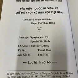 Văn miếu quốc tử giám và chế độ khoa cử nho học việt nam.  543944
