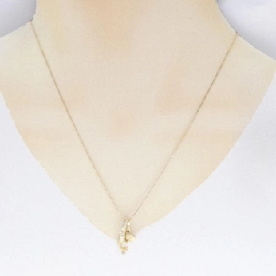 Dây chuyền kim cương 14KYG/K18YG - Hàng hiệu Authentic 865249