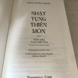 Nhật tụng thiền môn- Thích Nhất Hạnh 972118