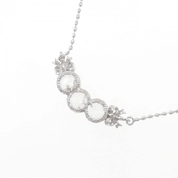 K18WG Dây chuyền kim cương hình ruy băng 0.30CT - Hàng hiệu Chính hãng 865674