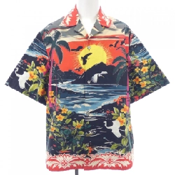 Áo sơ mi cotton ngắn tay in LOUIS VUITTON HRS12WKIS S/S - Hàng hiệu Authentic