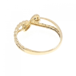 Nhẫn kim cương hình trái tim K18YG 0.01CT 672394