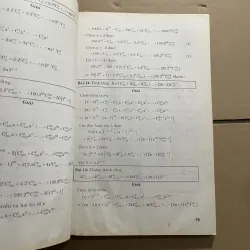 Tổ hợp và Xác suất môn Toán 977935