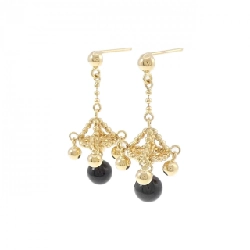 K18YG Onyx Bông Tai - Hàng hiệu Chính hãng 867301