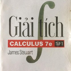 Giải Tích (Tiếng Việt) - Calculus 7e - James Stewart - Full 2 tập 22273
