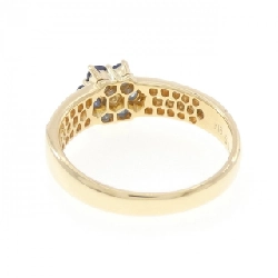 Nhẫn Sapphire Hoa K18YG 0.50CT 669356