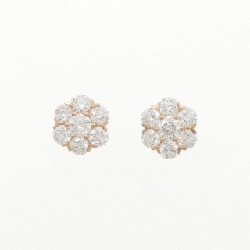 Bông tai lớn Vancleef & Arpels Fleurette - Hàng hiệu Authentic