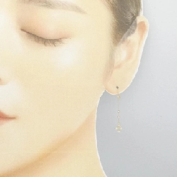 Bông tai kim cương K18YG 0.08CT - Hàng hiệu Chính hãng 873376