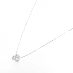 K18WG Dây chuyền kim cương ba viên 0.3CT - Hàng hiệu Chính hãng 860923