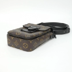 Túi đeo vai Louis Vuitton Monogram Macassar S-Lock Vertical Wearable Wallet M81522 - Hàng hiệu Chính hãng 766856