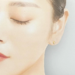 K18YG Bông tai kim cương 0.02CT - Hàng hiệu Chính hãng 868165