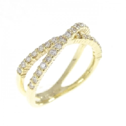 Nhẫn kim cương K18YG 0.26CT - Hàng hiệu Authentic