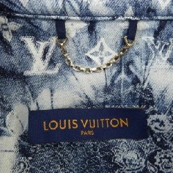 Áo sơ mi denim tay ngắn họa tiết monogram LOUIS VUITTON HNS17WNW2 - Hàng hiệu Authentic 894790