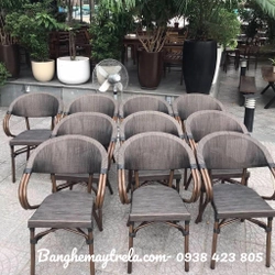 Ghế khung nhôm đan nhựa 444681