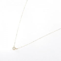 K18YG Solitaire Dây chuyền kim cương 0.05CT - Hàng hiệu Chính hãng 861404