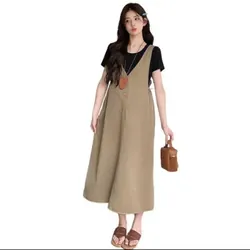 Sét yếm bầu kèm áo tăm dài tay yess 698024