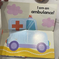 NGOẠI VĂN tiếng anh trẻ em: GUESS WHAT ? VEHICLE - Fold out book ! Little beginners  1027576